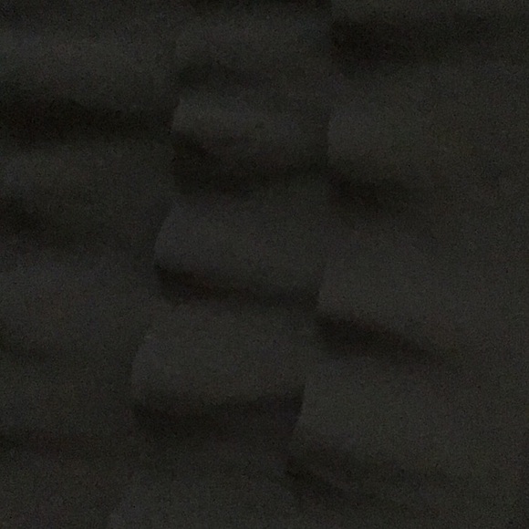 INC black top size XL. Sheer neck and sleeve with sheer ruffles in the front. - Picture 5 of 8